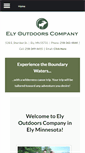 Mobile Screenshot of elyoutdoor.com