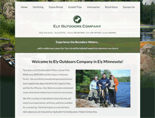 Tablet Screenshot of elyoutdoor.com